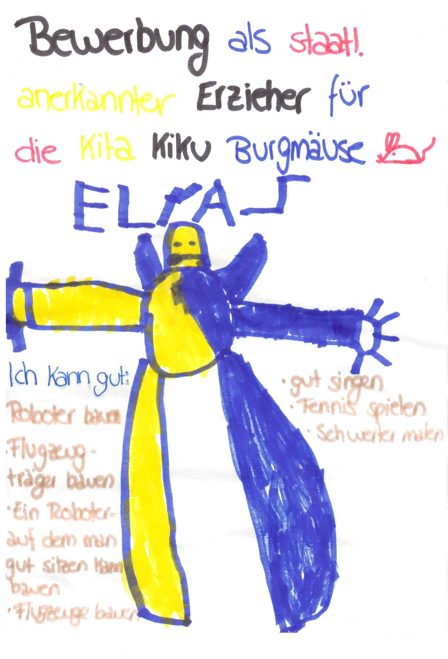 Sei auch du wie Elyas und werde Teil der KiKu Familie.