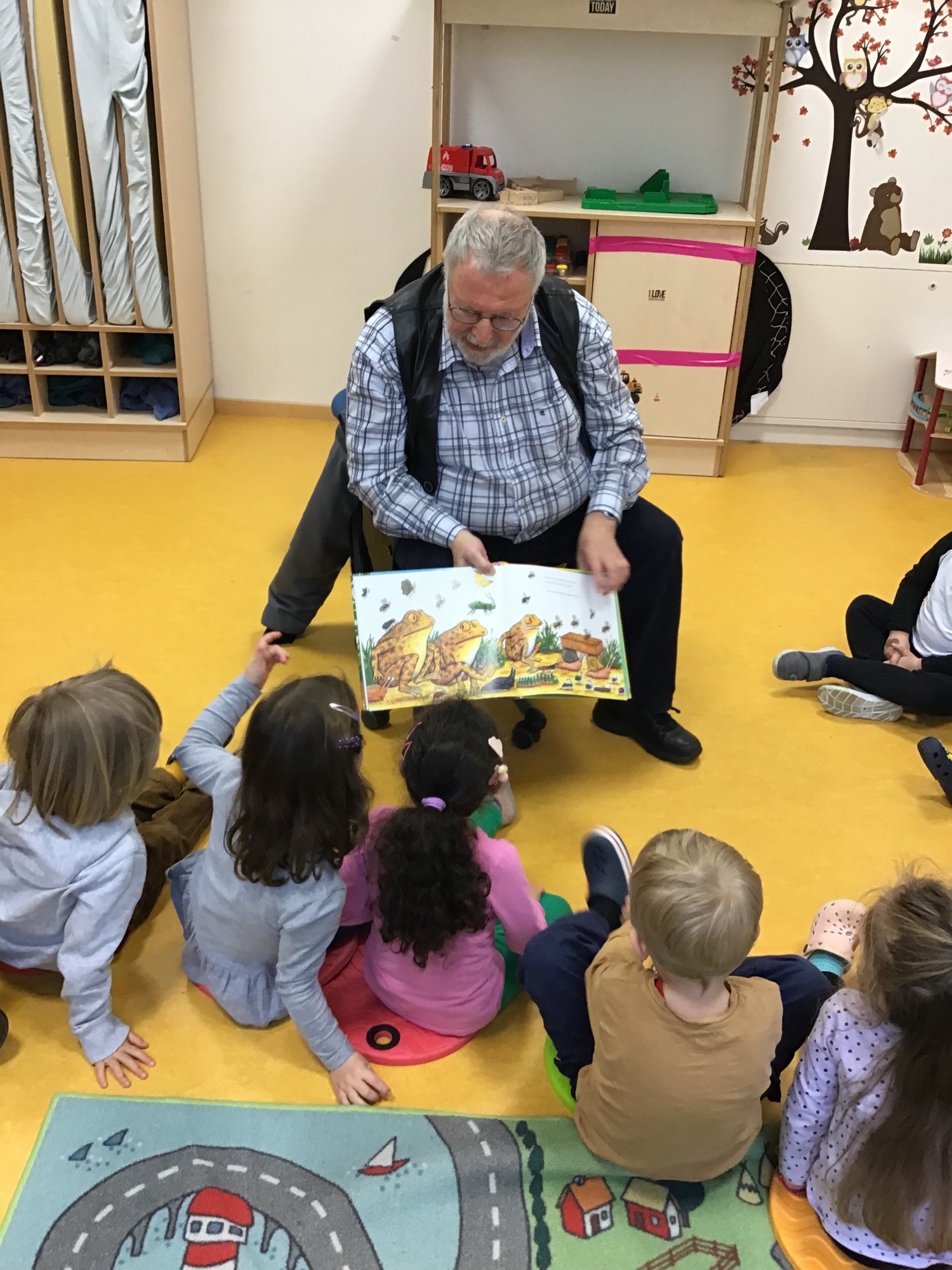 Vorlesetag im KiKu Kinderland Rüsselsheim