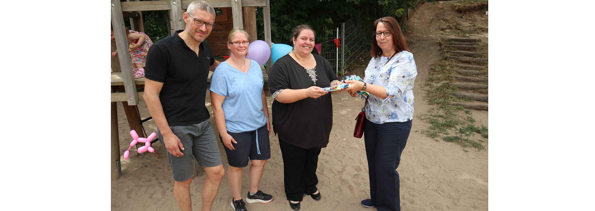 Die Kita KiKu Kinderland in Rüsselsheim feierte im Juli ihr 10-jähriges Jubiläum